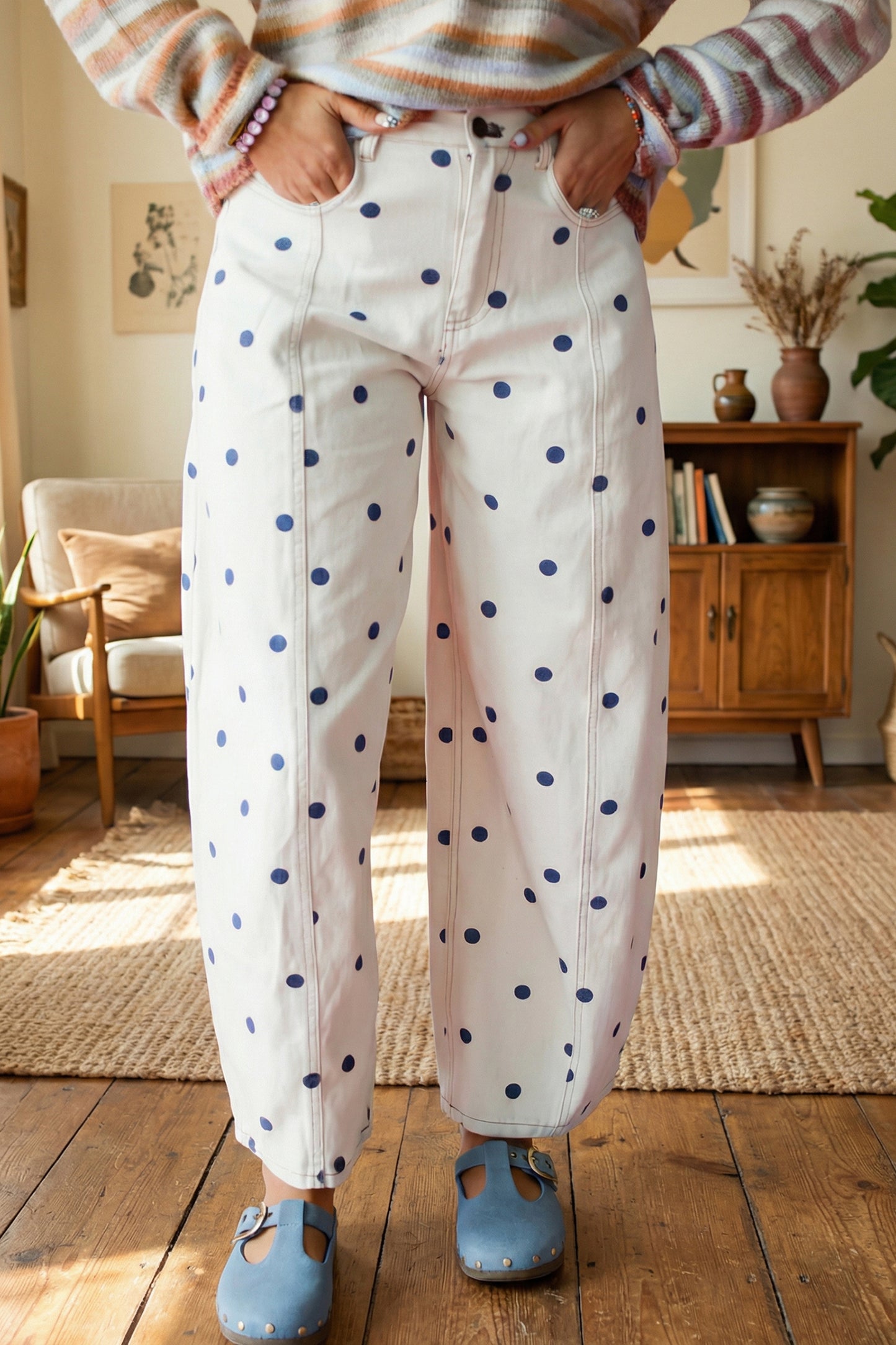 French Market Polka Pants