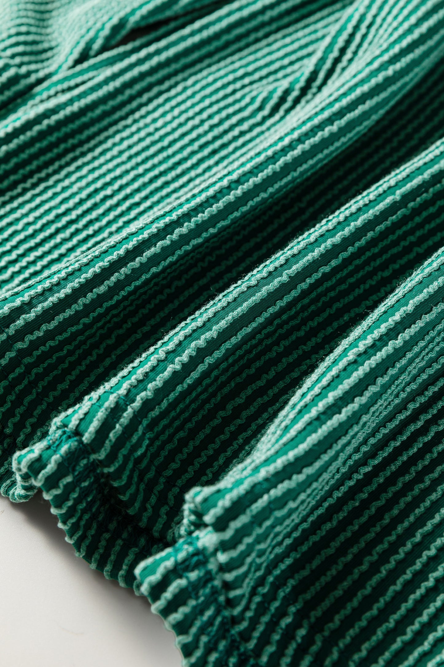 The Evergreen Ruffle Blouse
