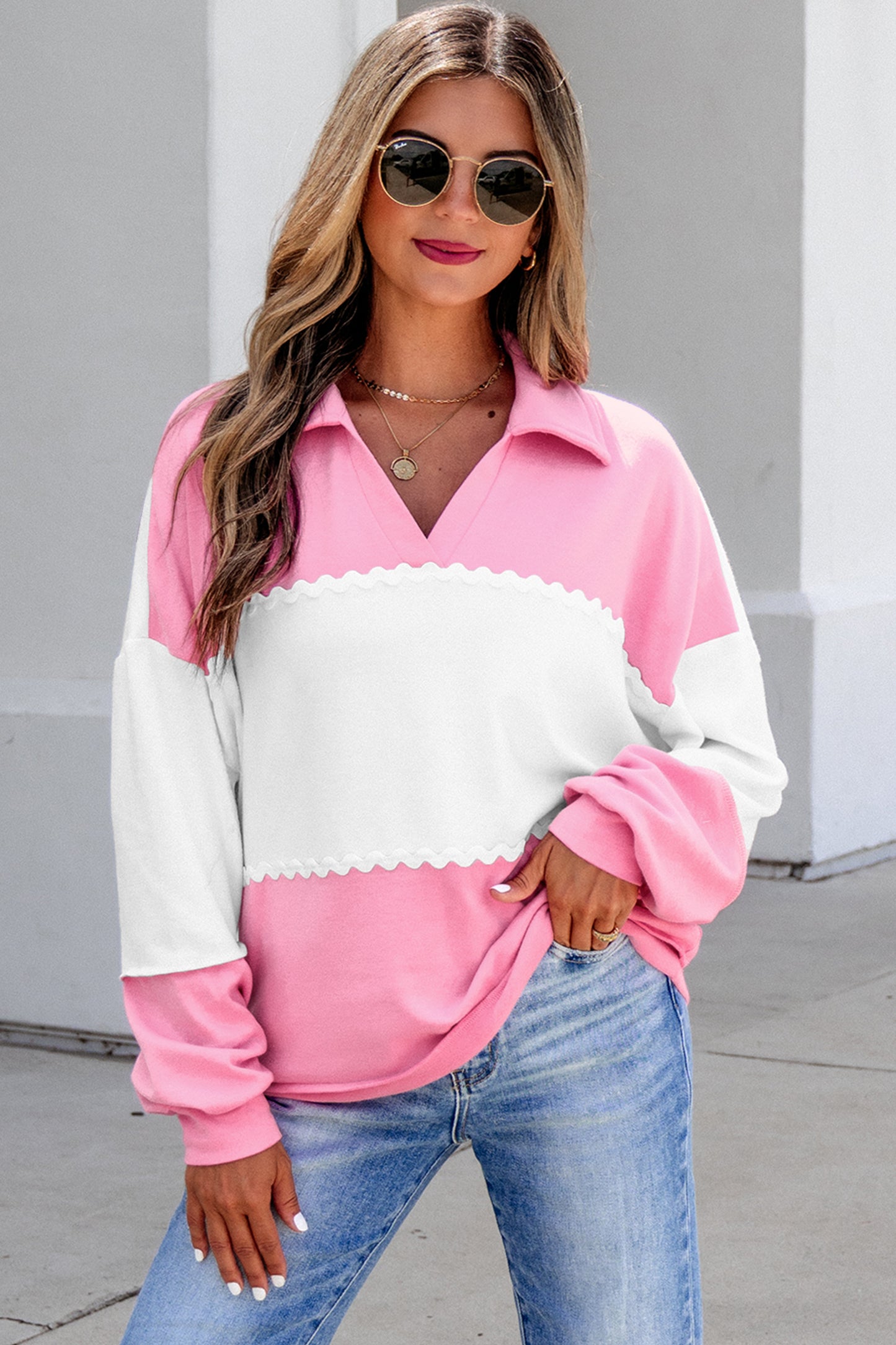 The Pink & Proper Pullover