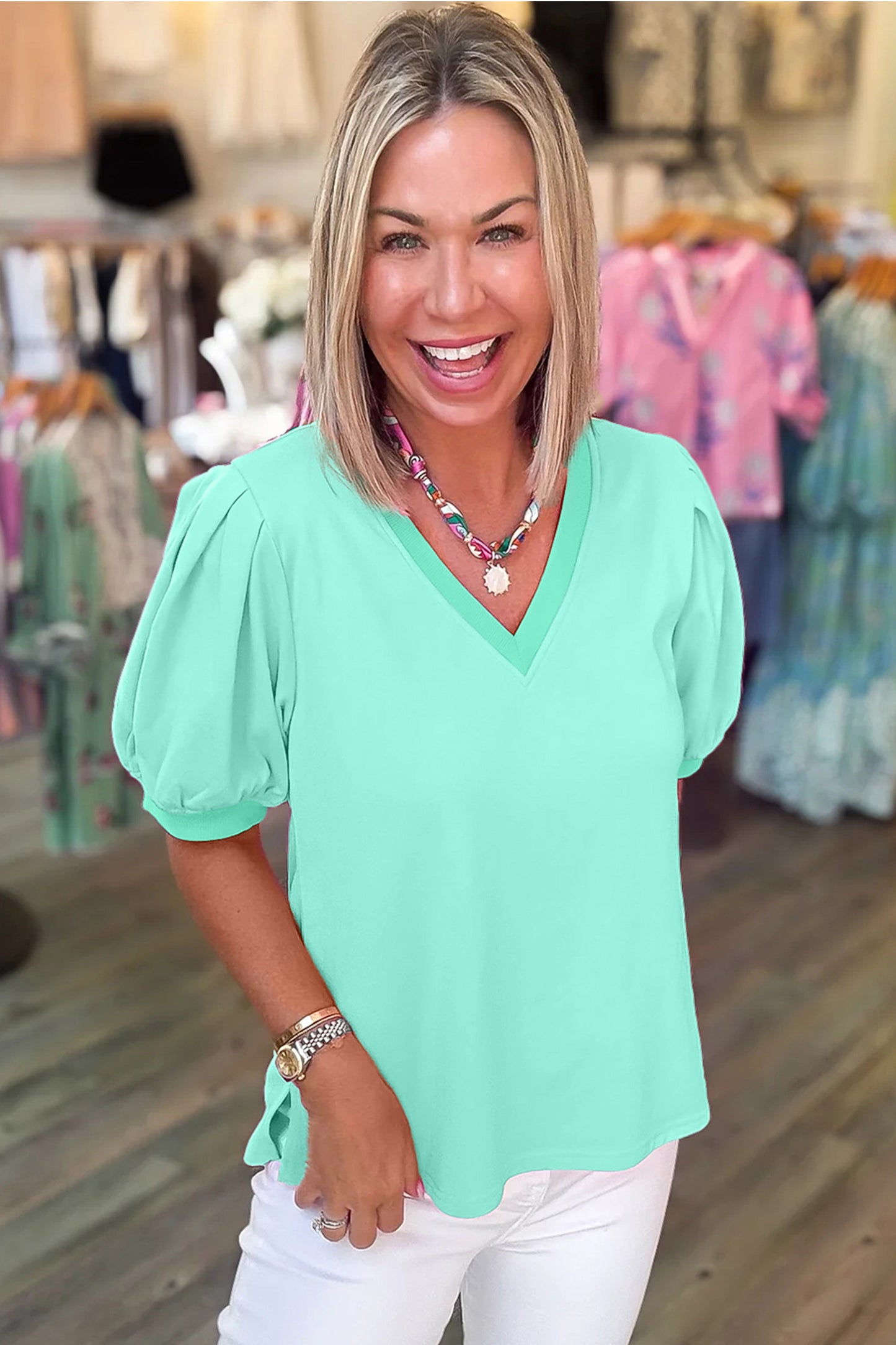 The Mint To Be Blouse