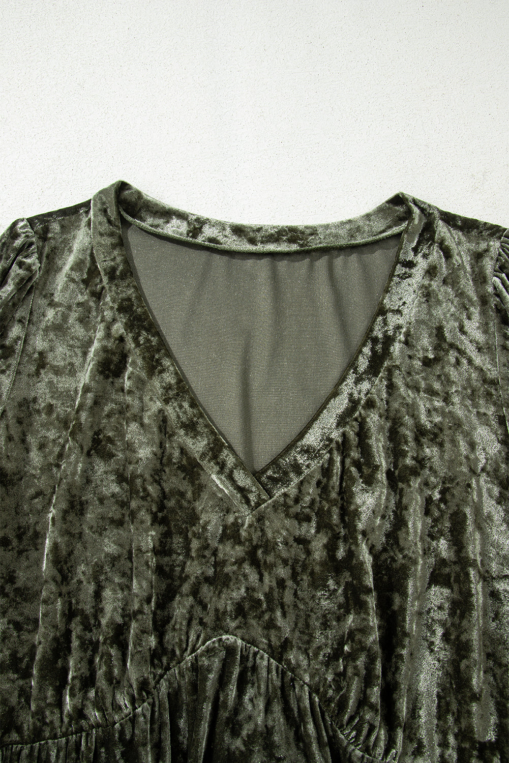 Evergreen Velvet Crushed Mini