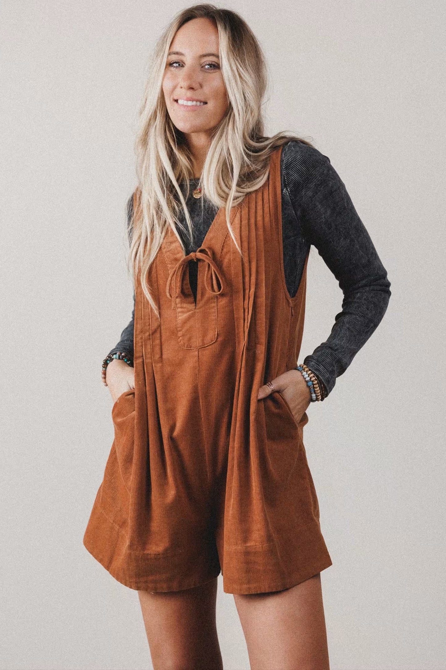 The Tailgate Darling Romper