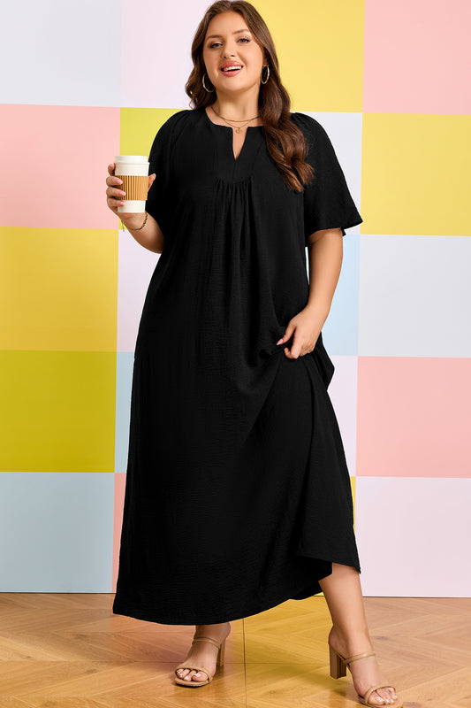 Midnight Stroll Curve Maxi Dress