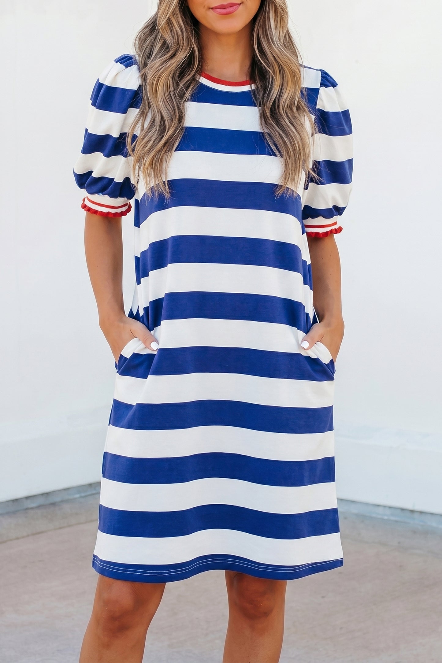 Harbor Stripe Everyday Dress