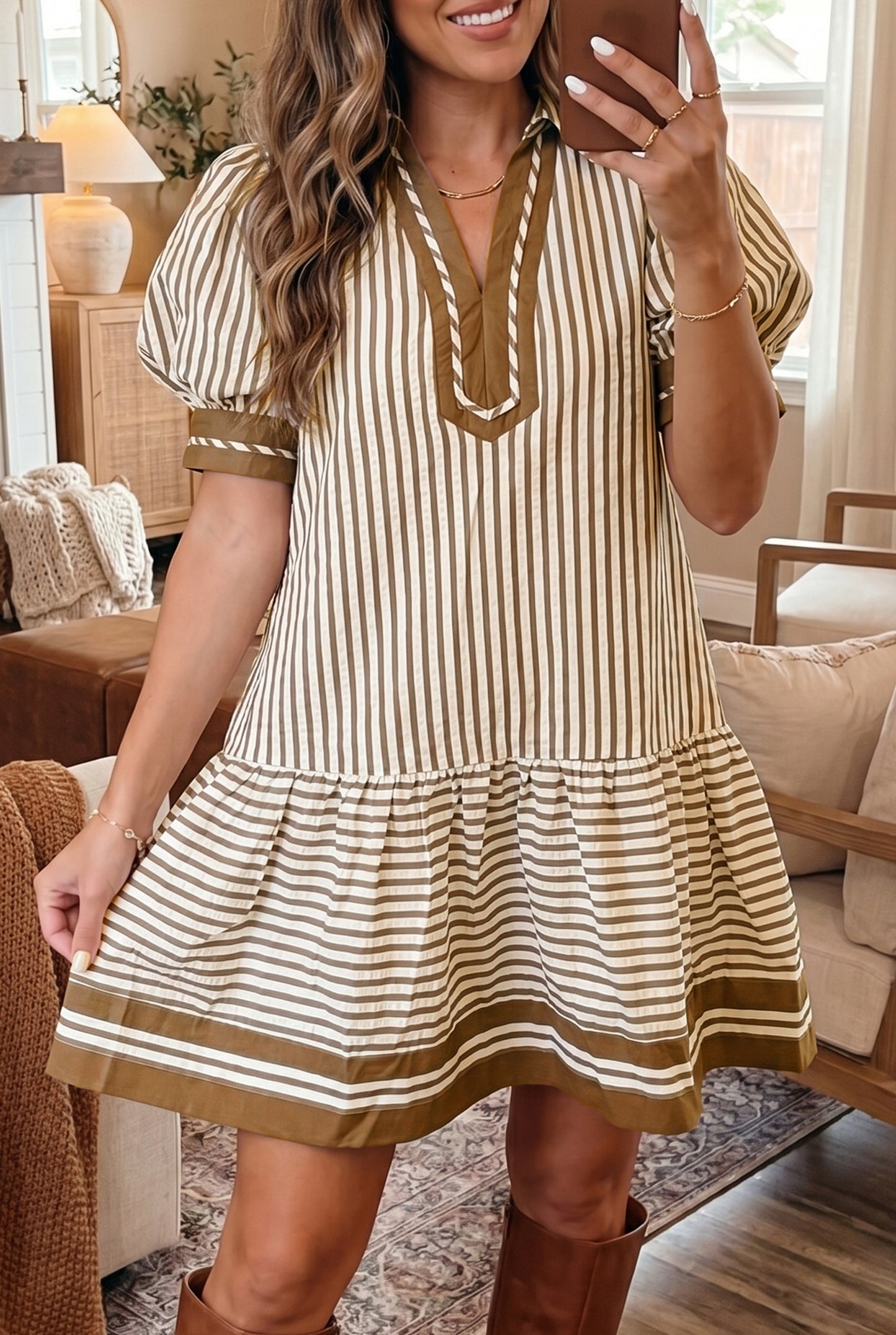 Saddlebrook Stripe Dress