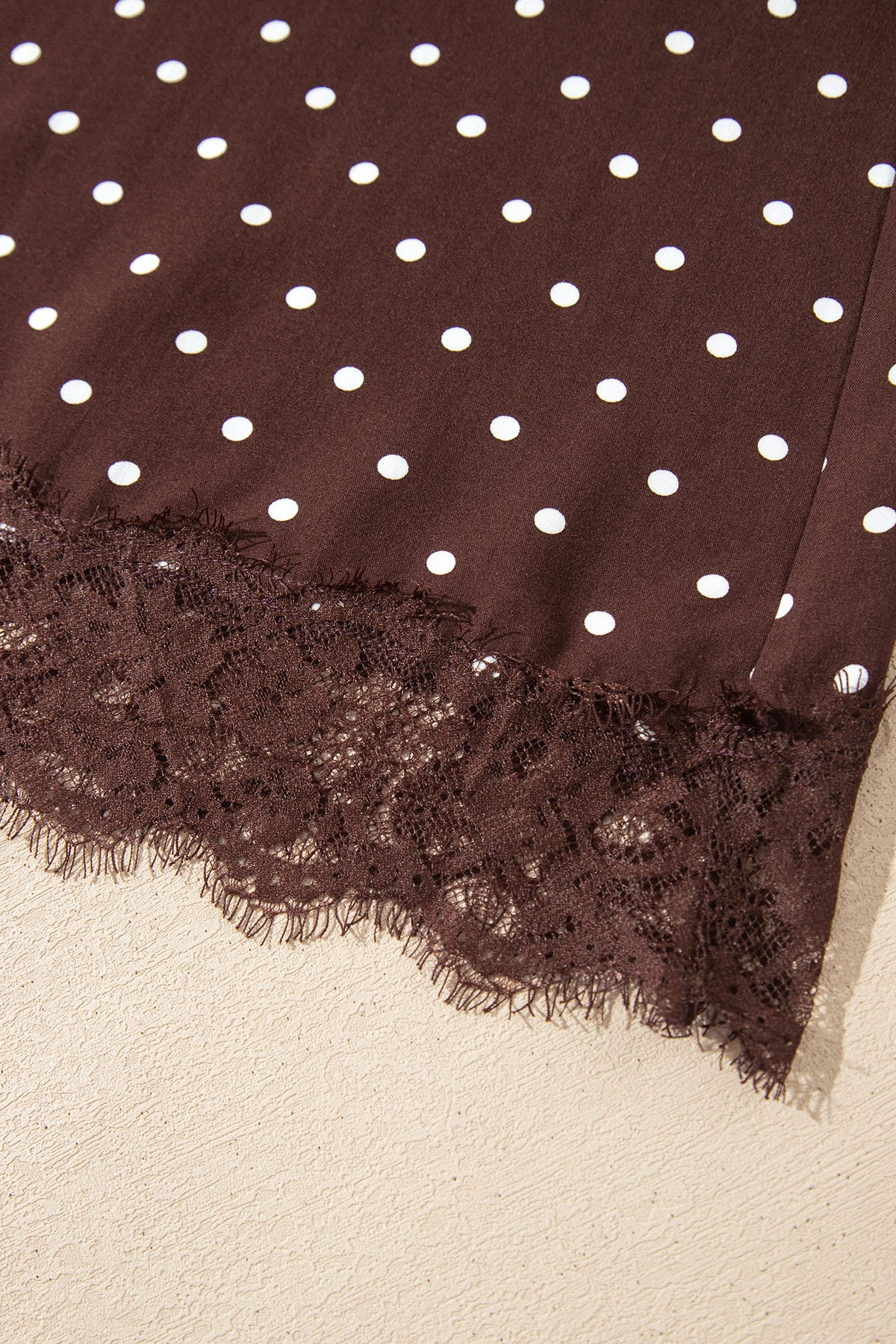 The Mocha Dot Social Skirt