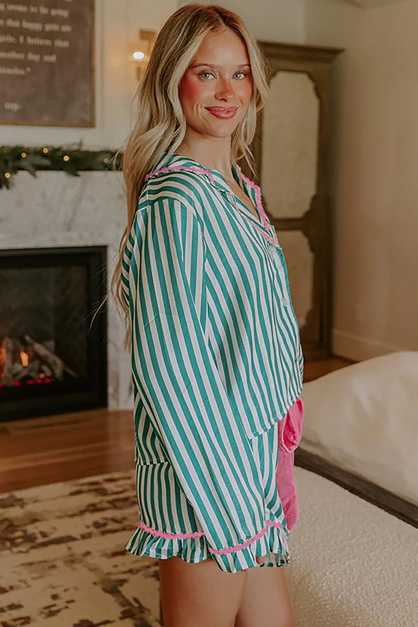 Mint & Blush Sweet Dreams Pajama Set