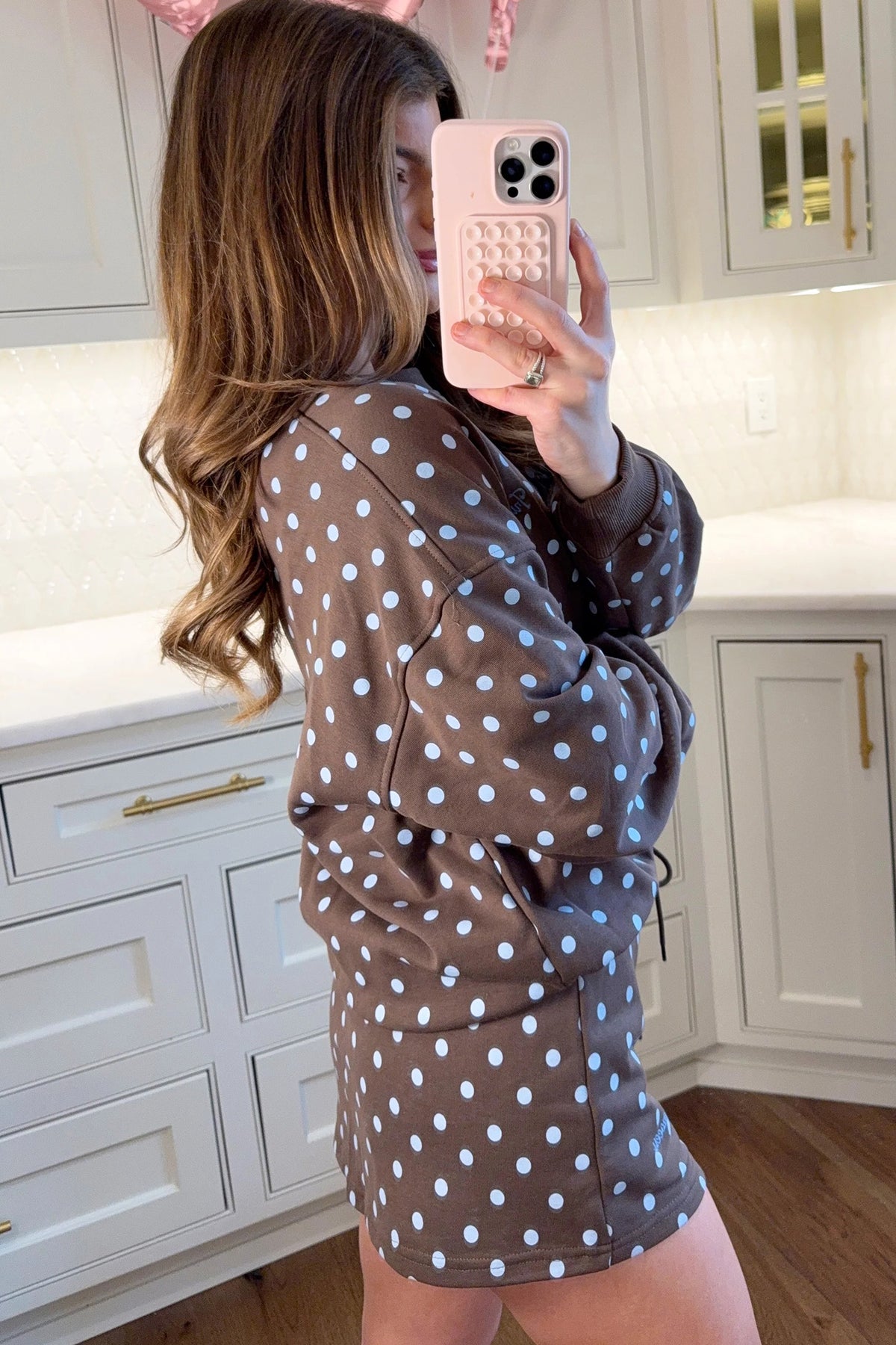 Mocha Dot Dream Set
