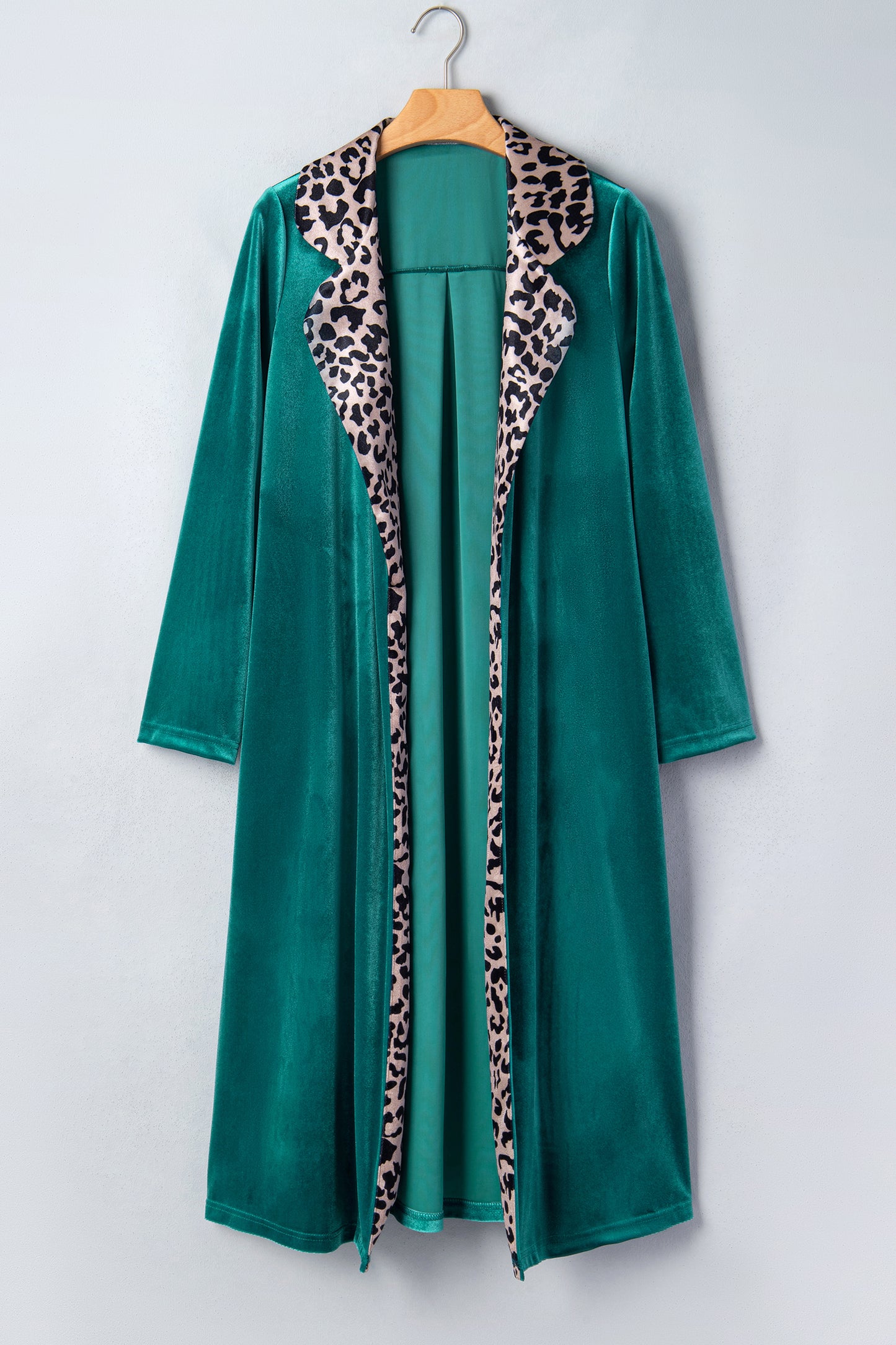 Emerald Wild Side Velvet Duster