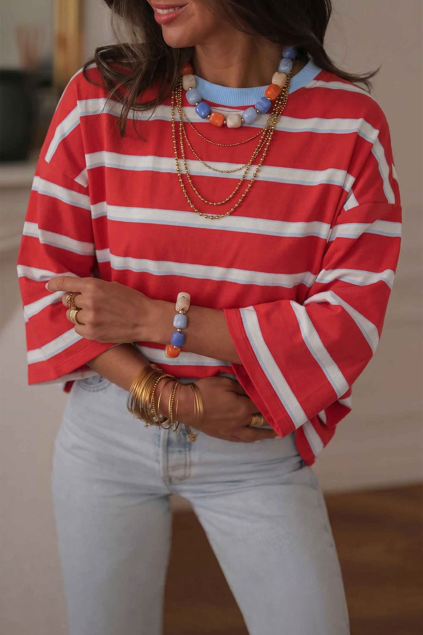 The Sideline Statement Blouse