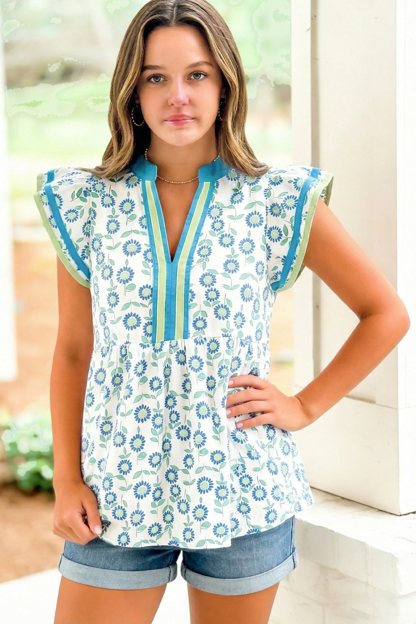Seabreeze Bloom Blouse