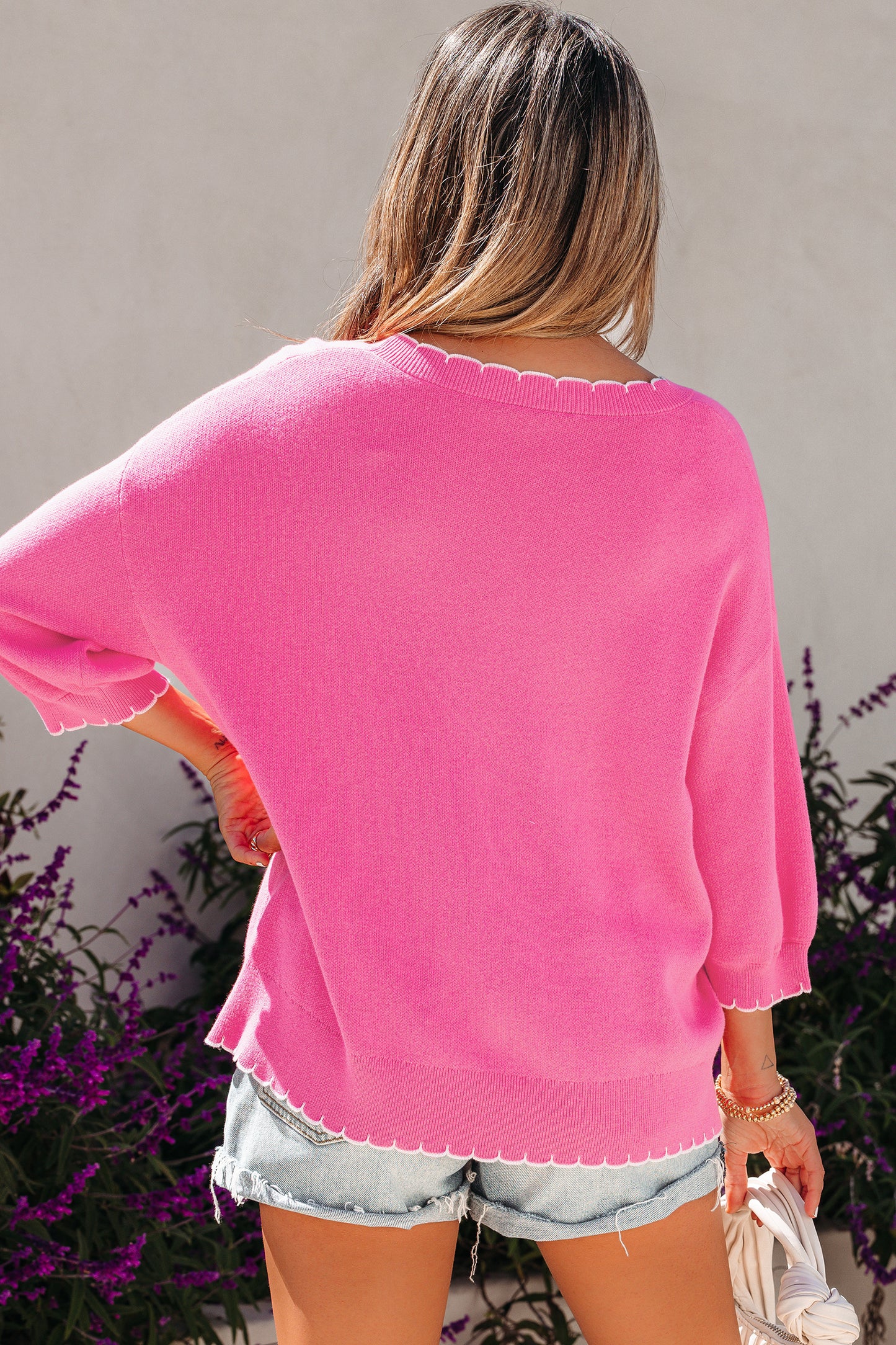 Blush & Bows Knit Sweater