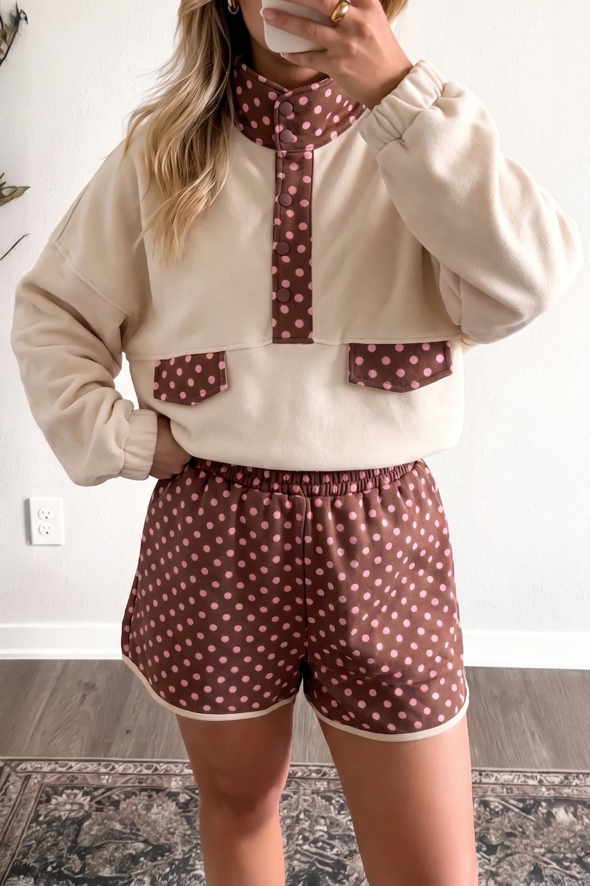 The Cocoa Dot Lounge Set