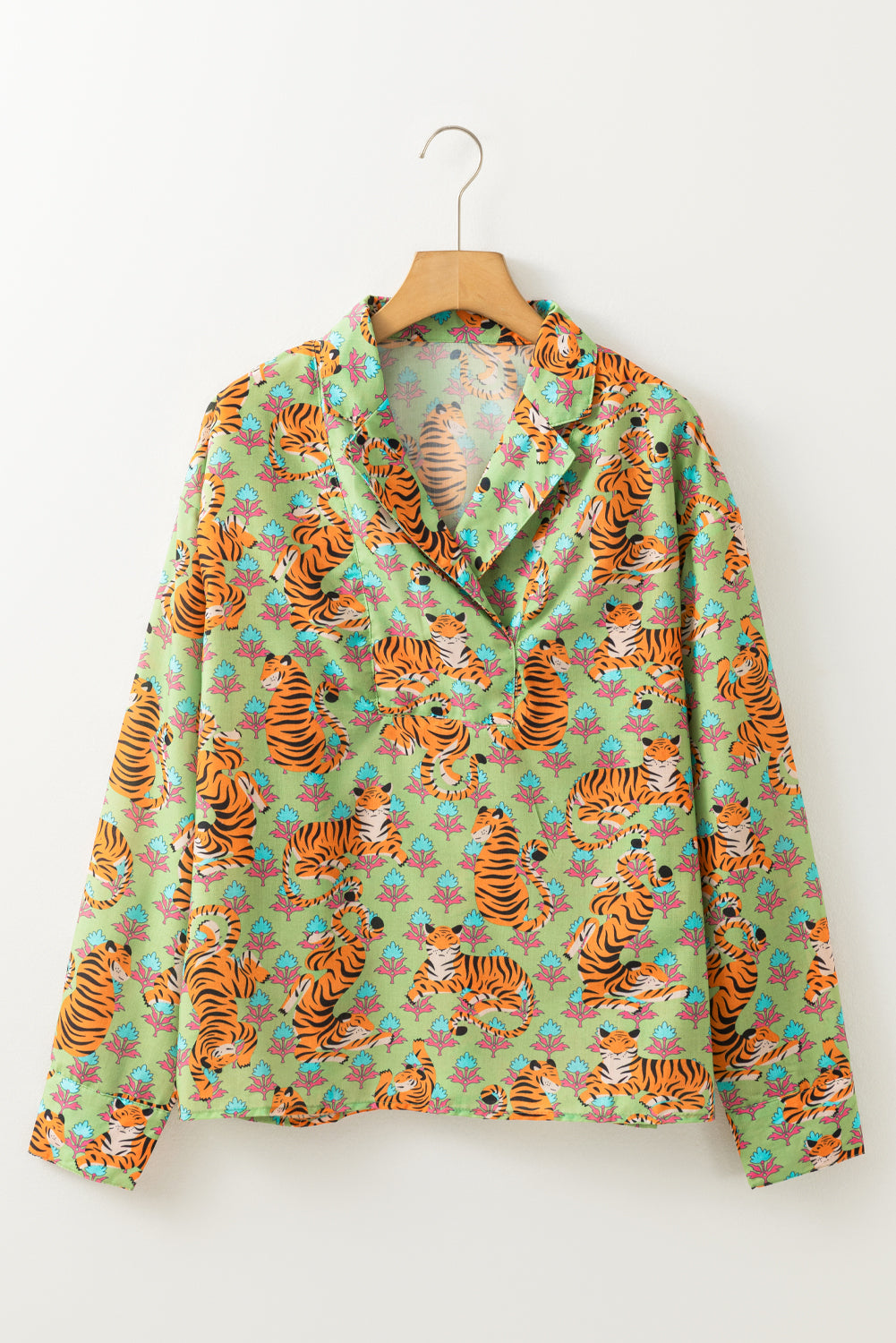 The Wild Garden Satin Blouse