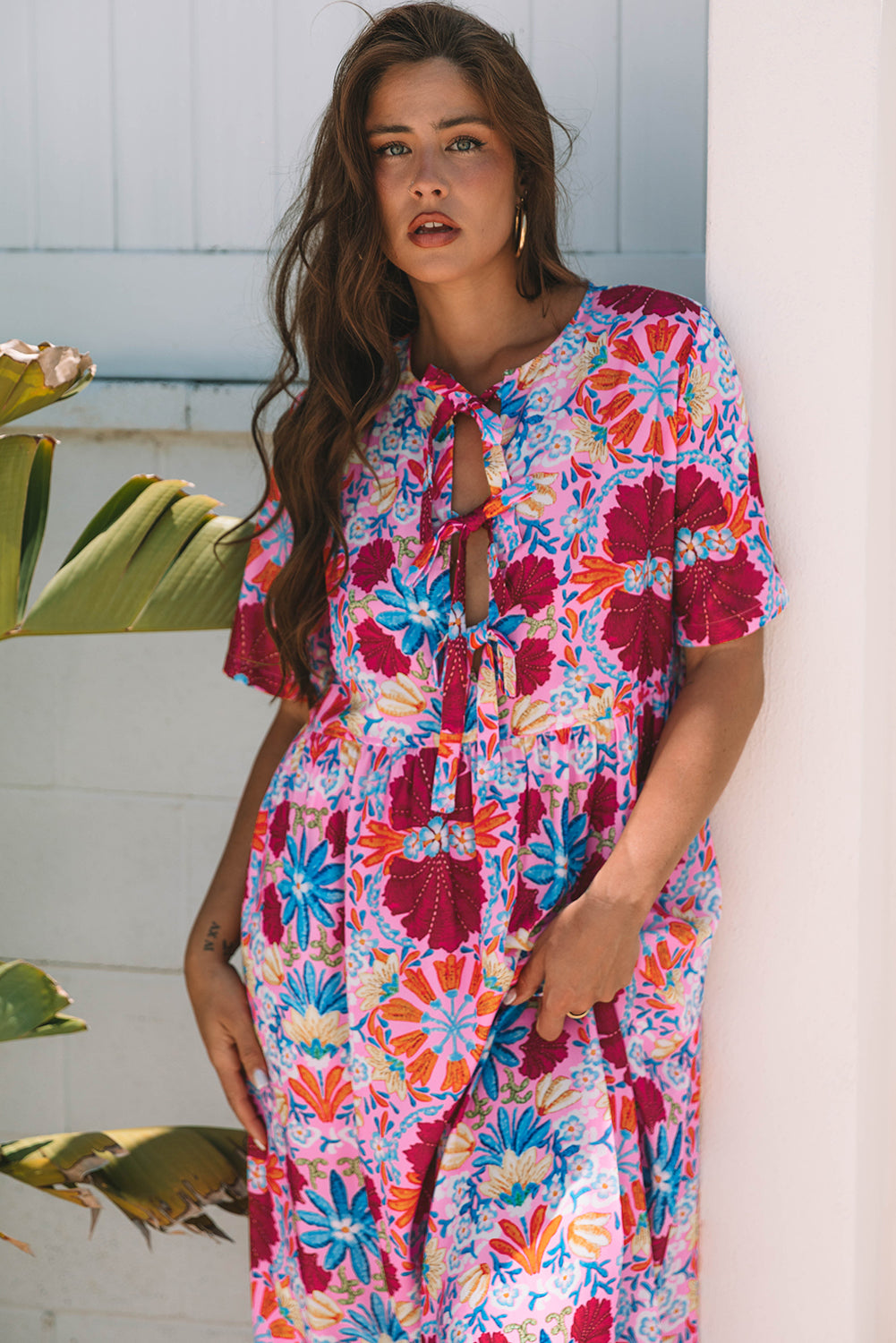 Festival Bloom Midi Dress