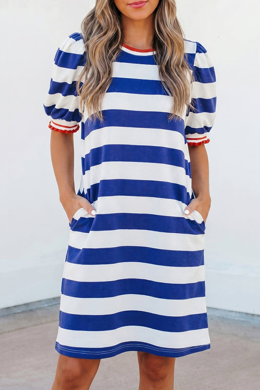Harbor Stripe Everyday Dress