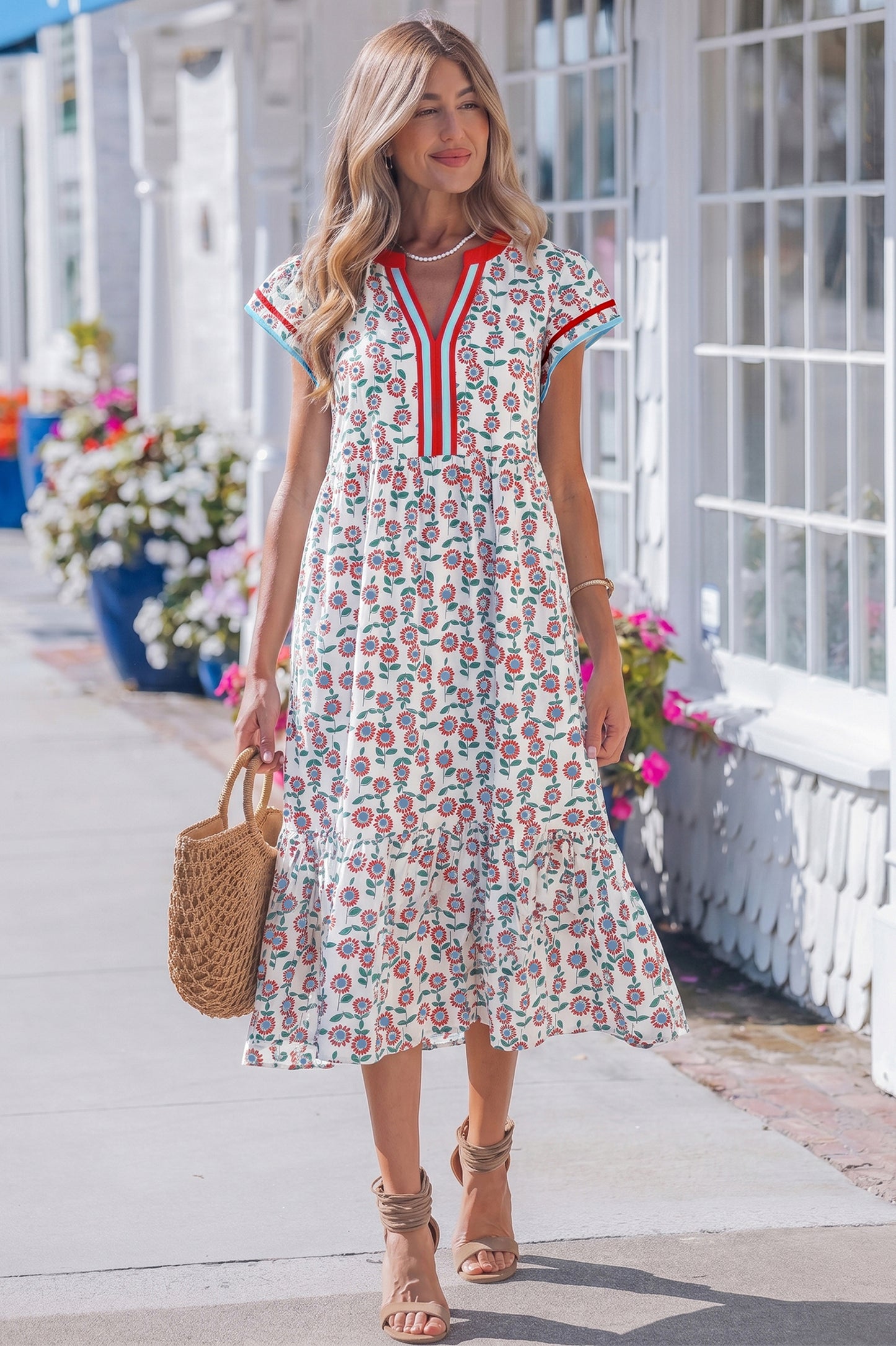 Firecracker Garden Midi