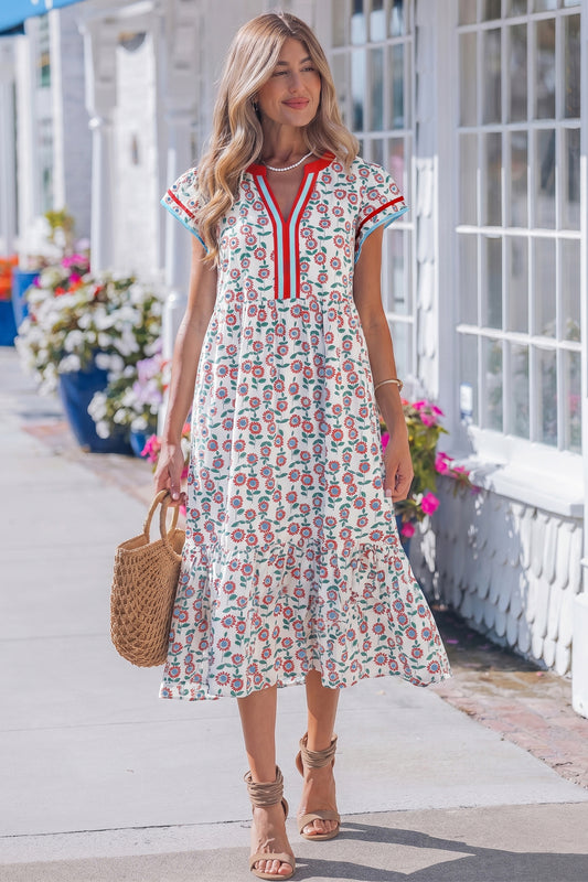 Firecracker Garden Midi