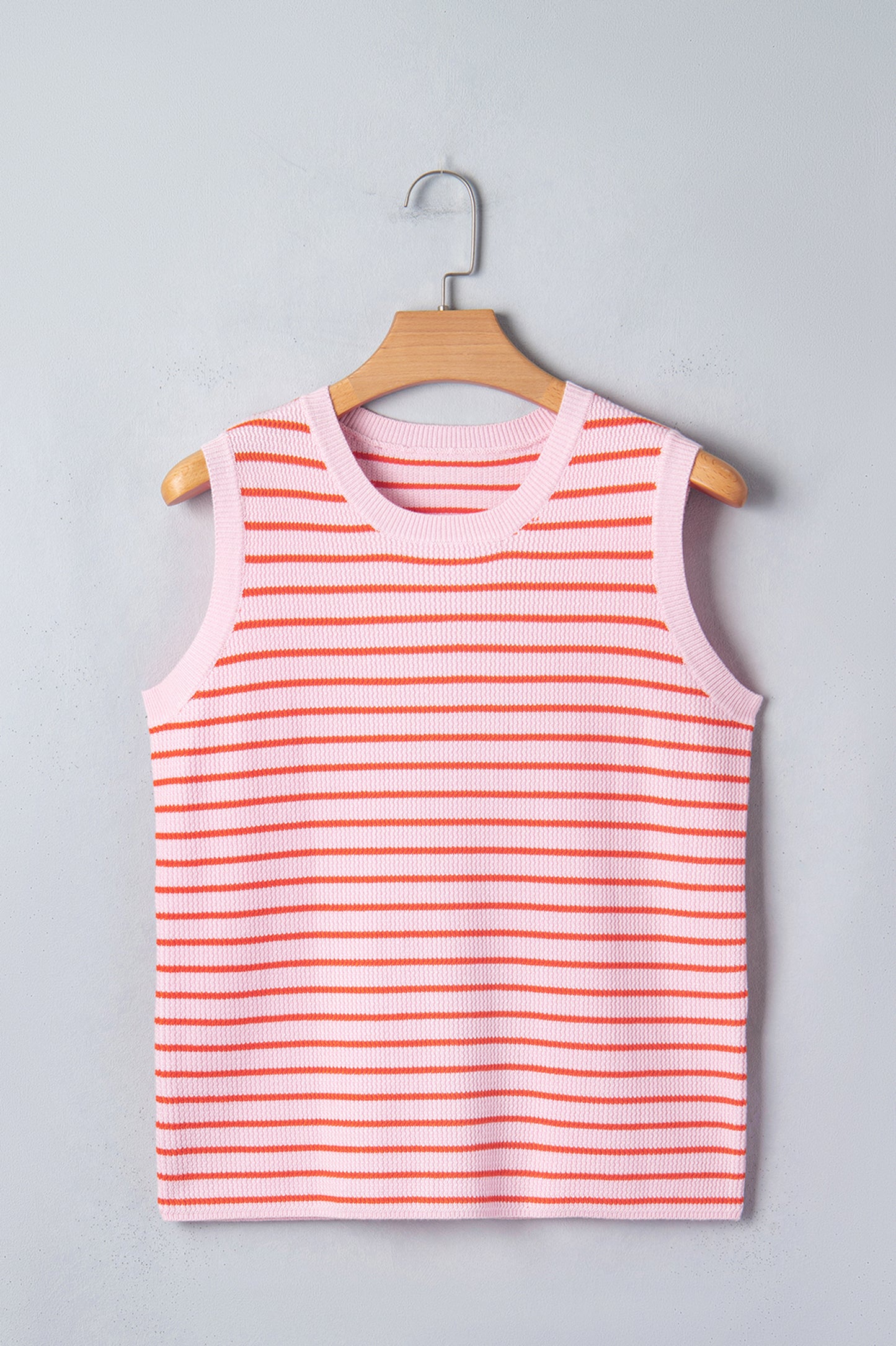 Sunset Stripe Knit Tank