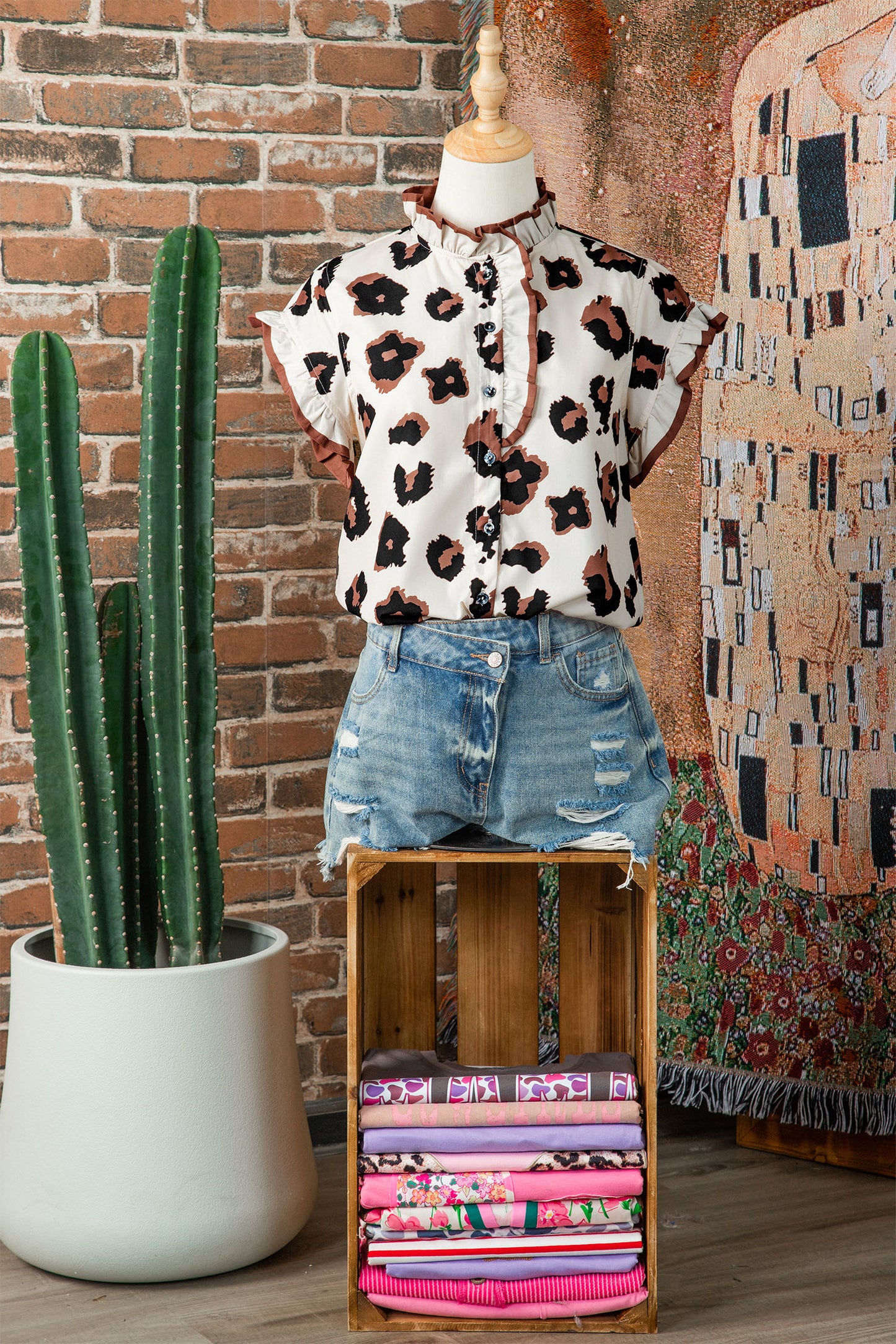 The Wildly Chic Ruffle Blouse