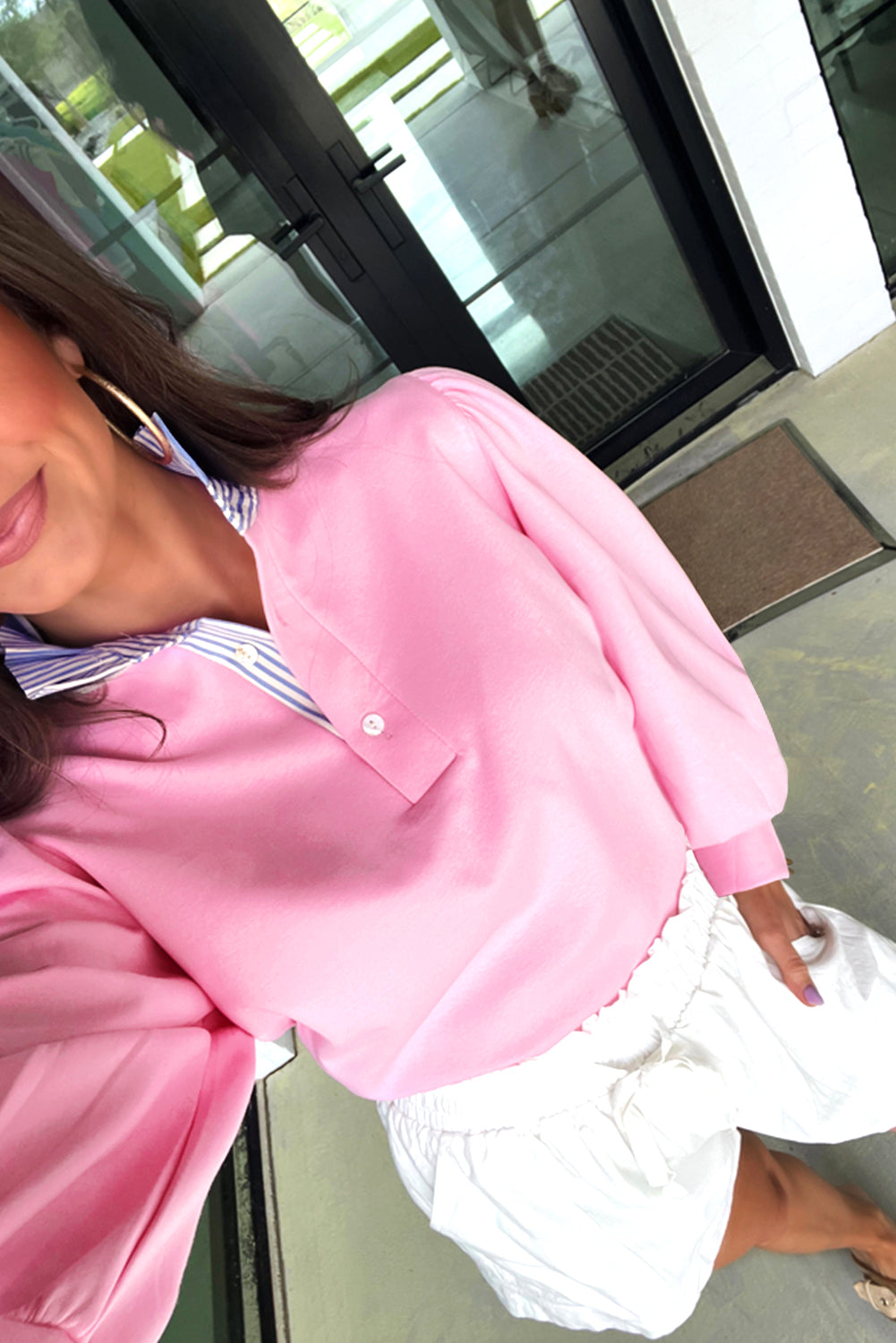 Pink Champagne Club Pullover
