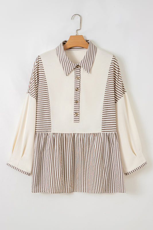 The Maple Grove Peplum Top