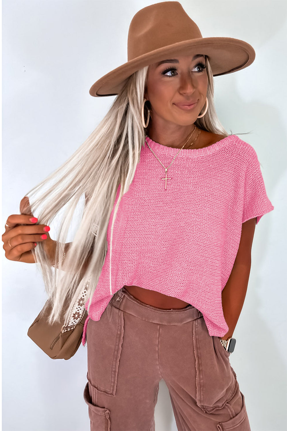 Heirloom Crochet Sleeve Tee
