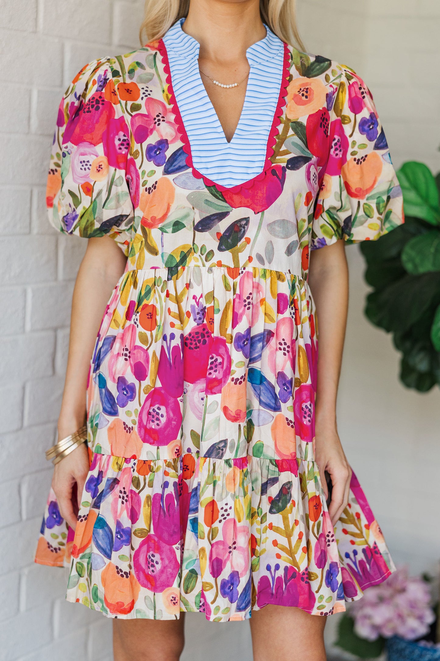Photo Finish Floral Dress