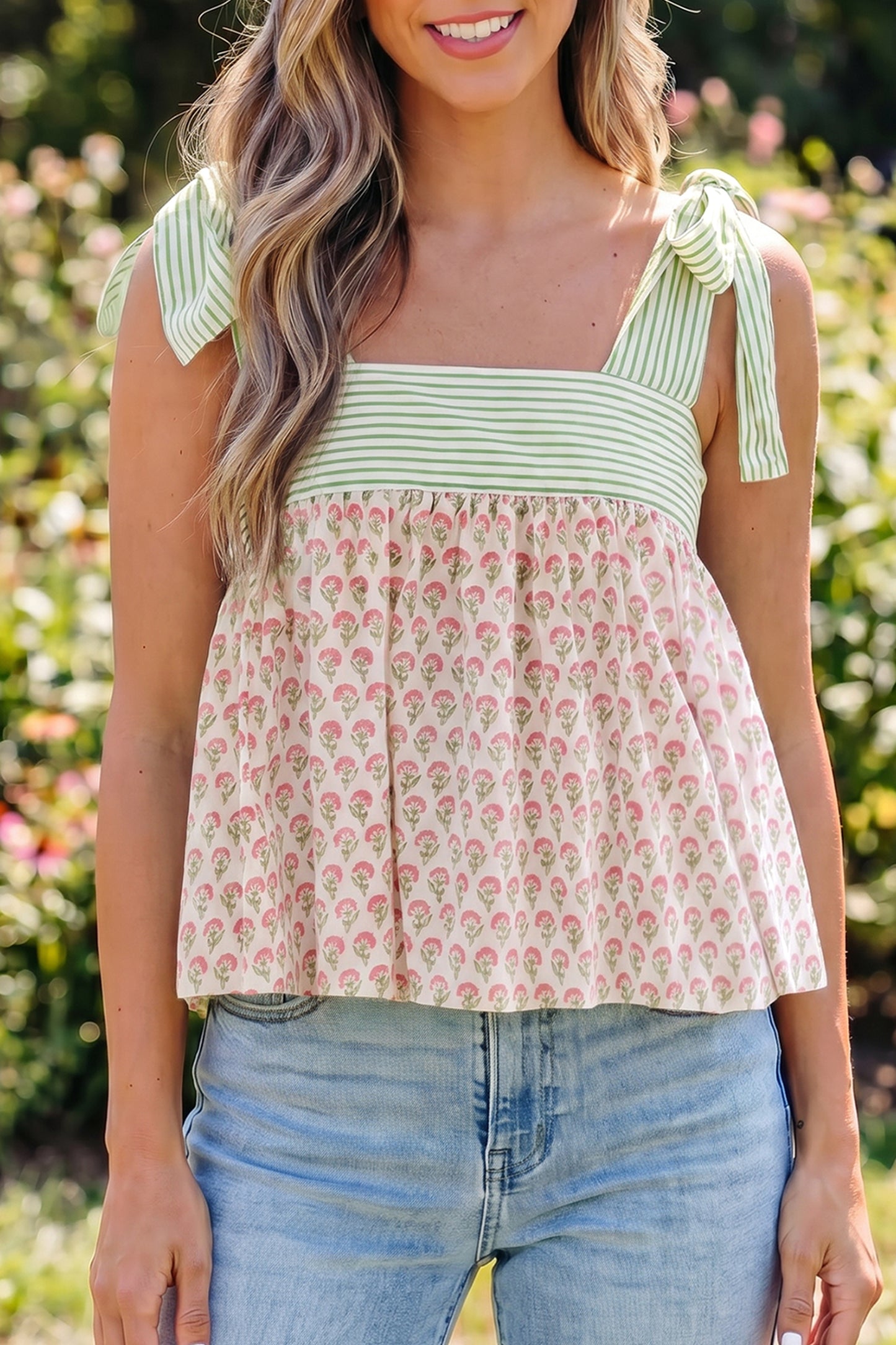 Garden Party Tie Tank