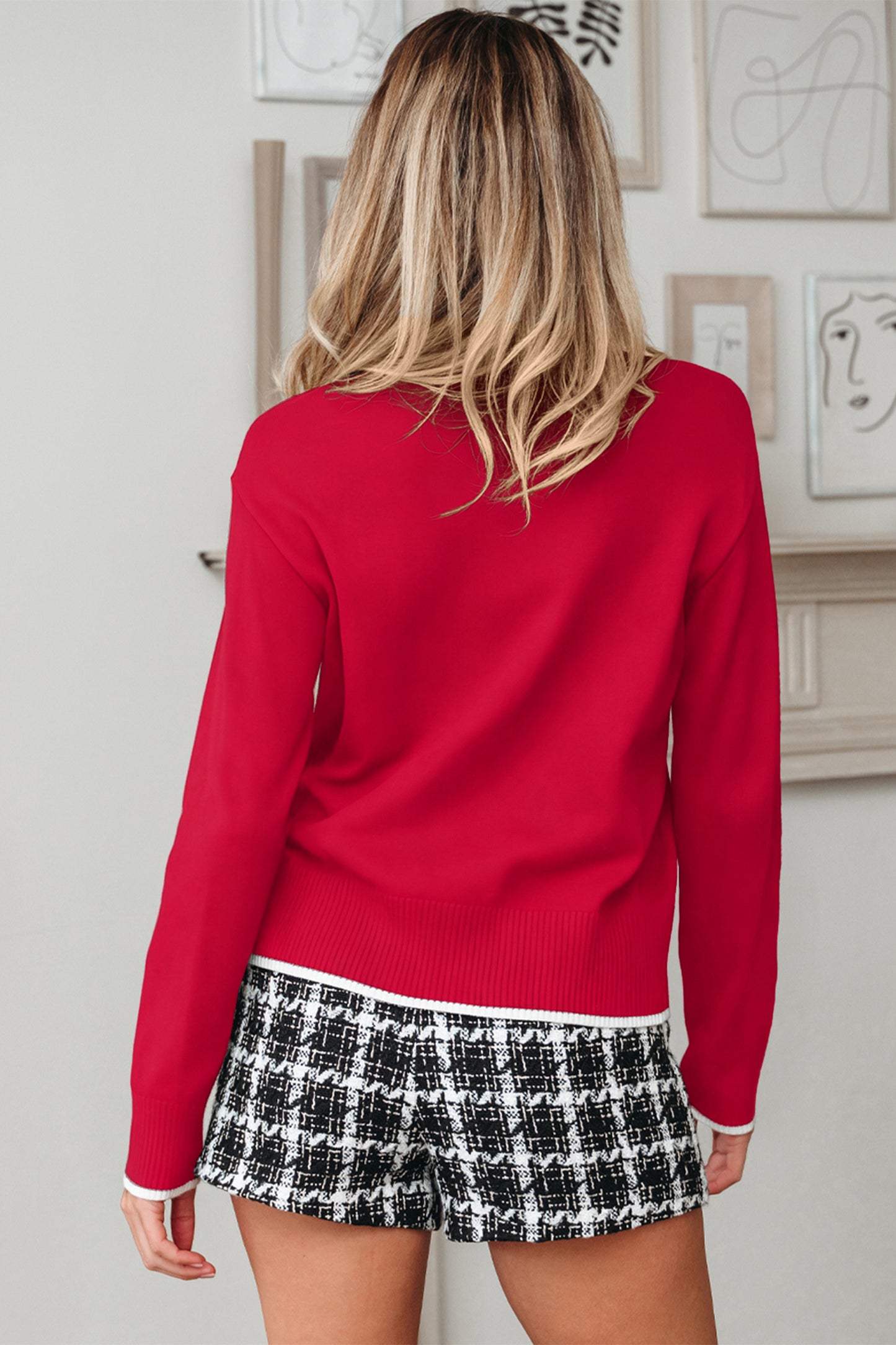 Merry Darling Bow Sweater