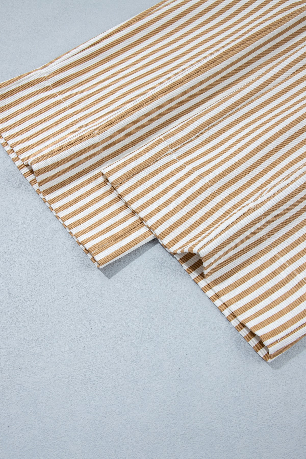 The Café Stripe Wide Leg Pants