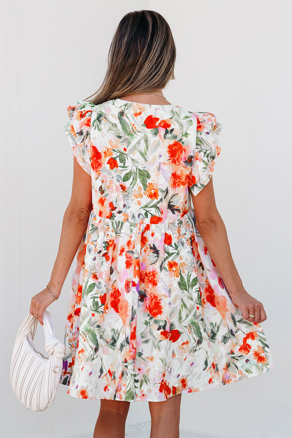 Petals in Bloom Babydoll Dress