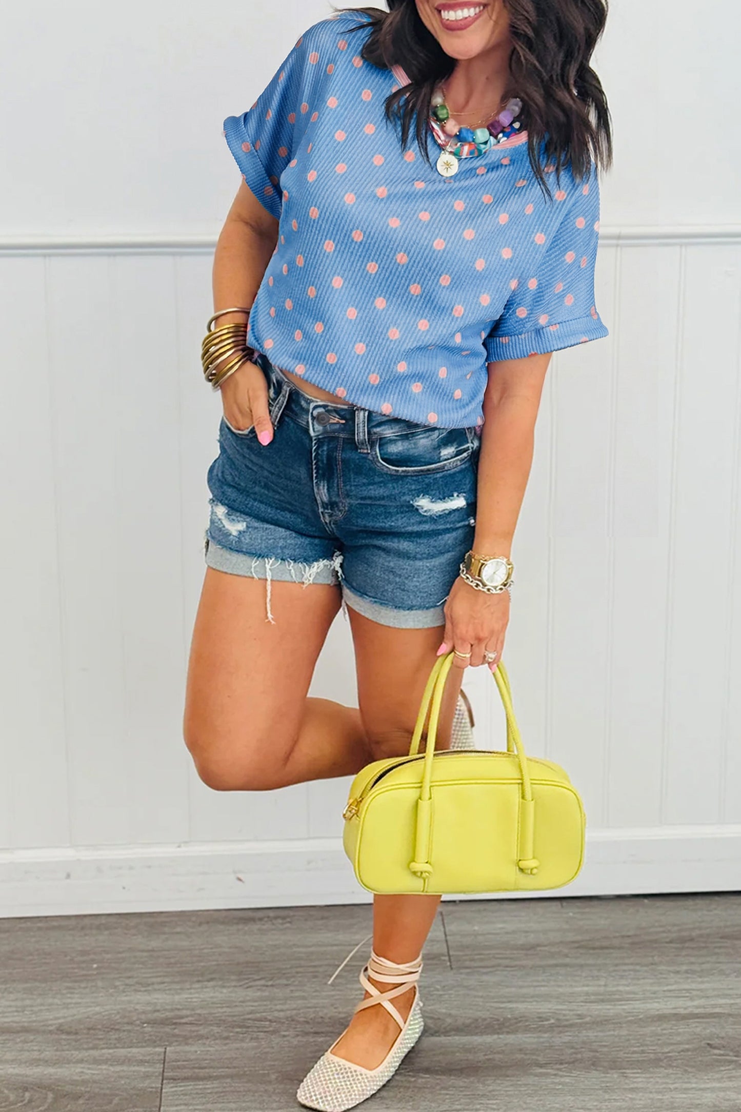 Cotton Candy Charm Top