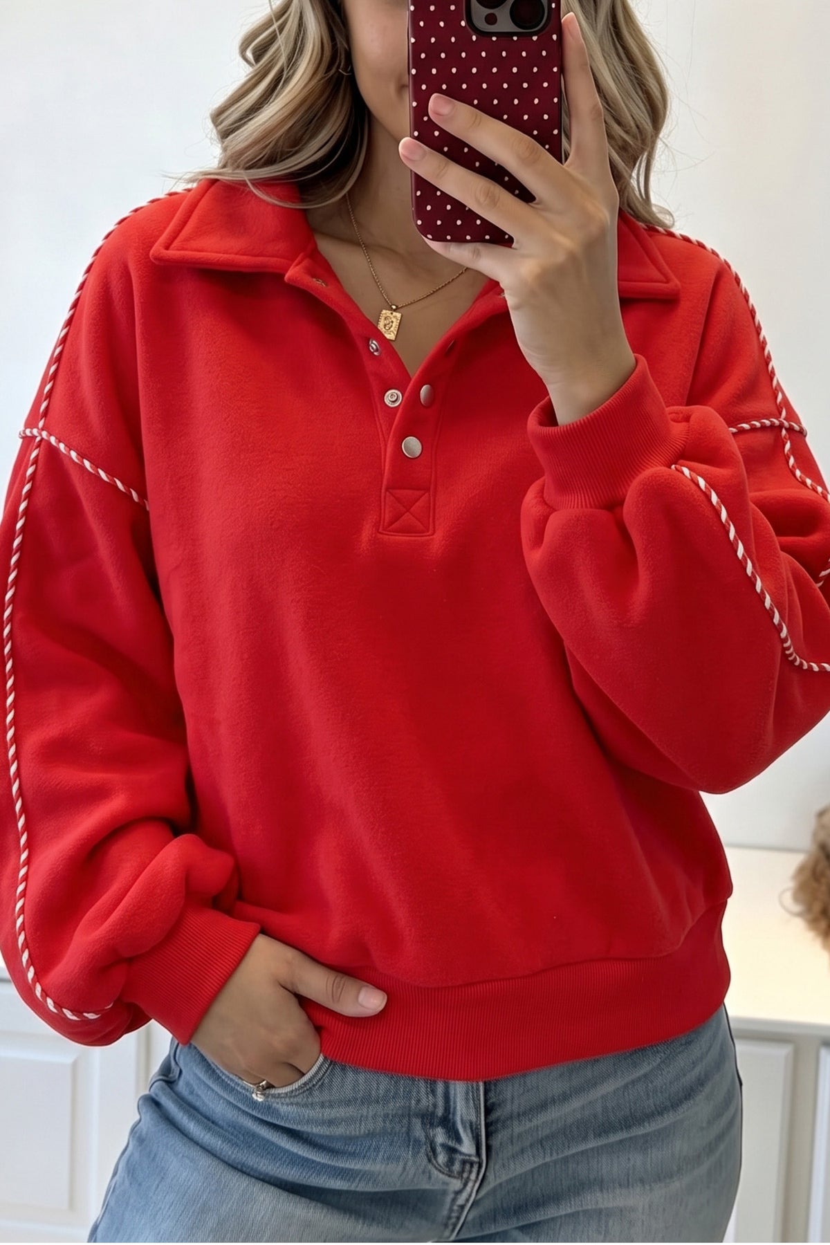 Red Hot Sass Pullover