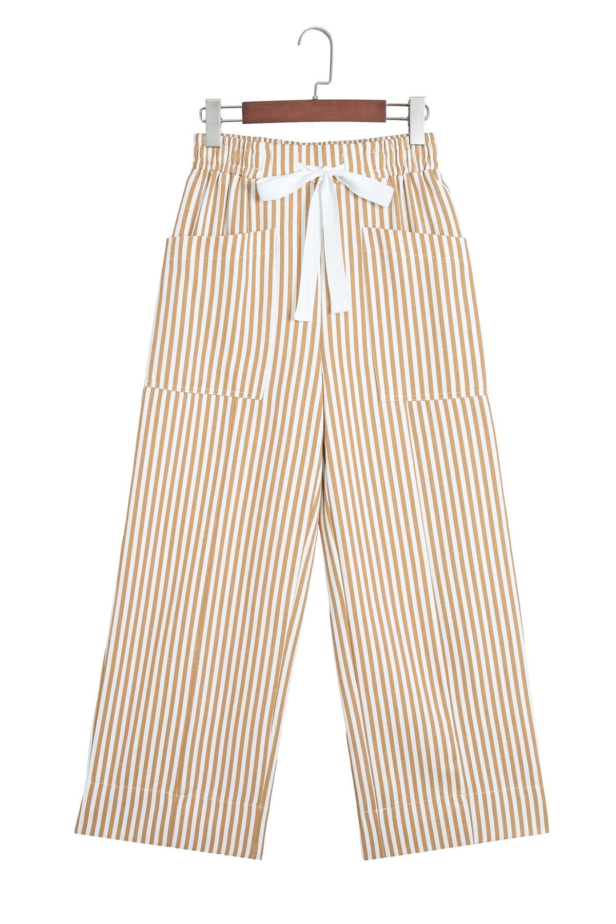 The Café Stripe Wide Leg Pants