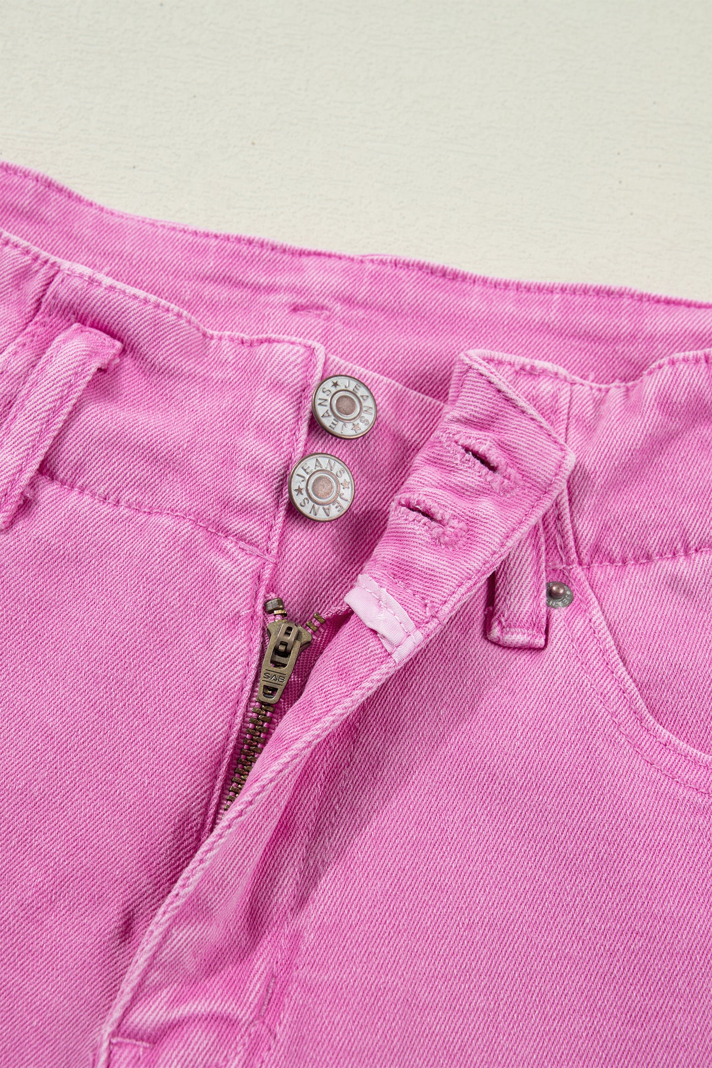 Blush Wide Leg Denim