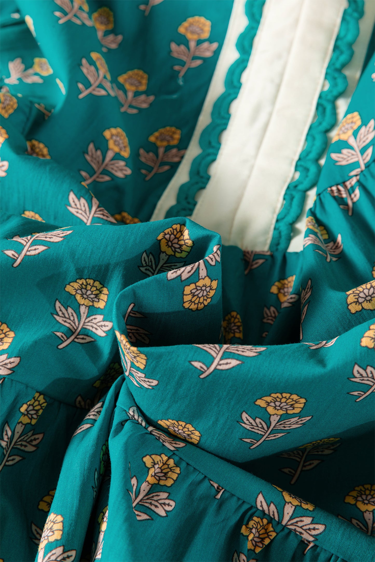 The Emerald Meadow Mini Dress