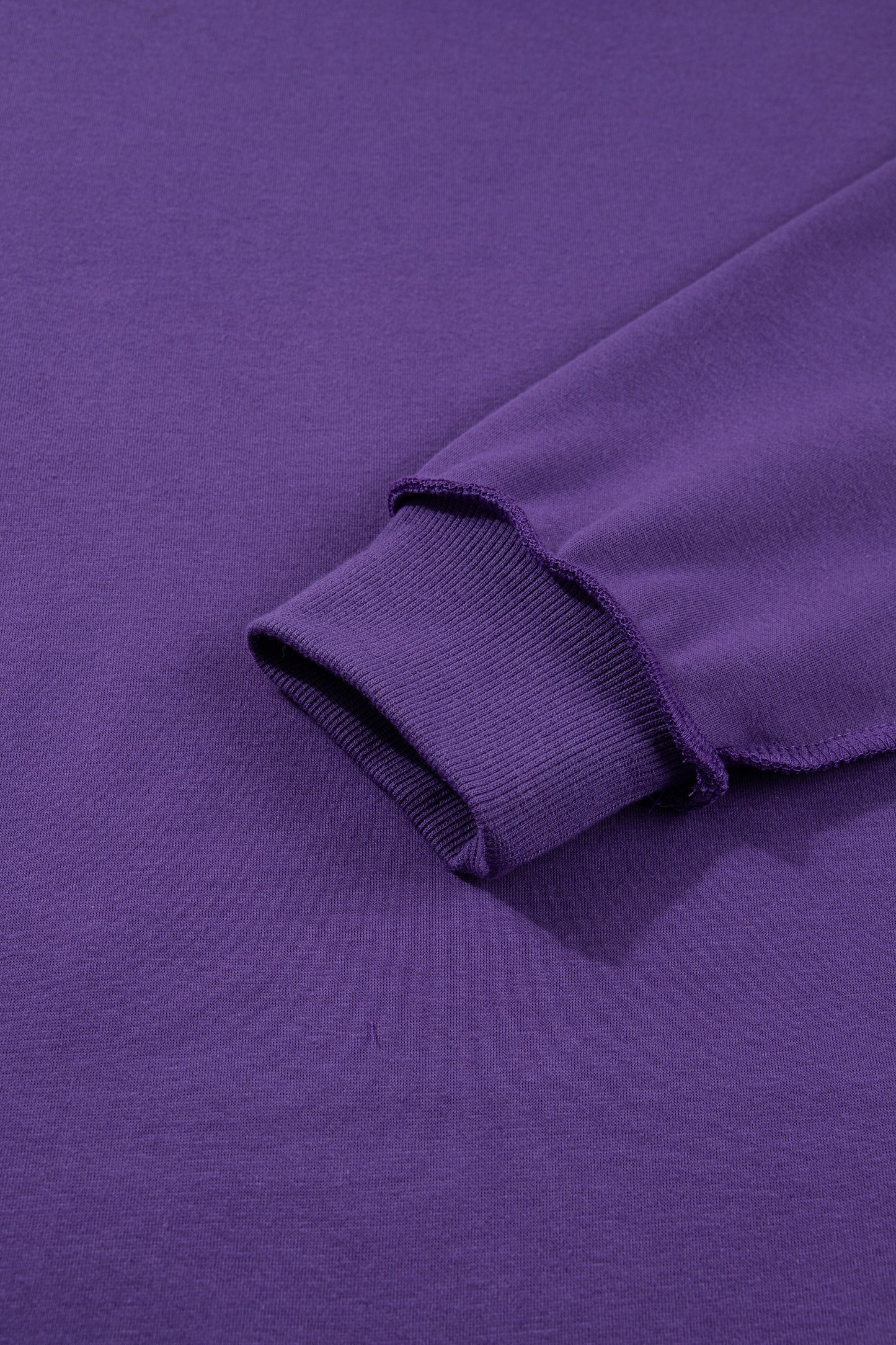 Violet Comfort Crew Pullover