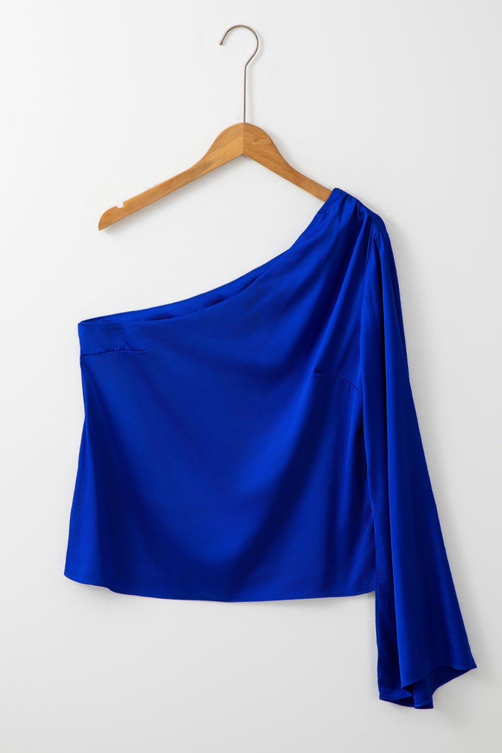 The Midnight Muse One-Shoulder Blouse