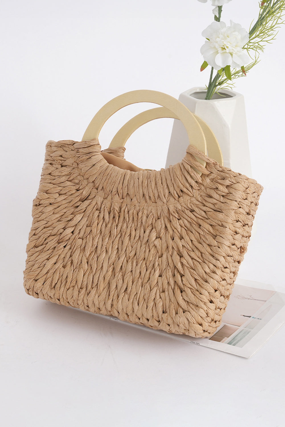 Golden Coast Woven Tote