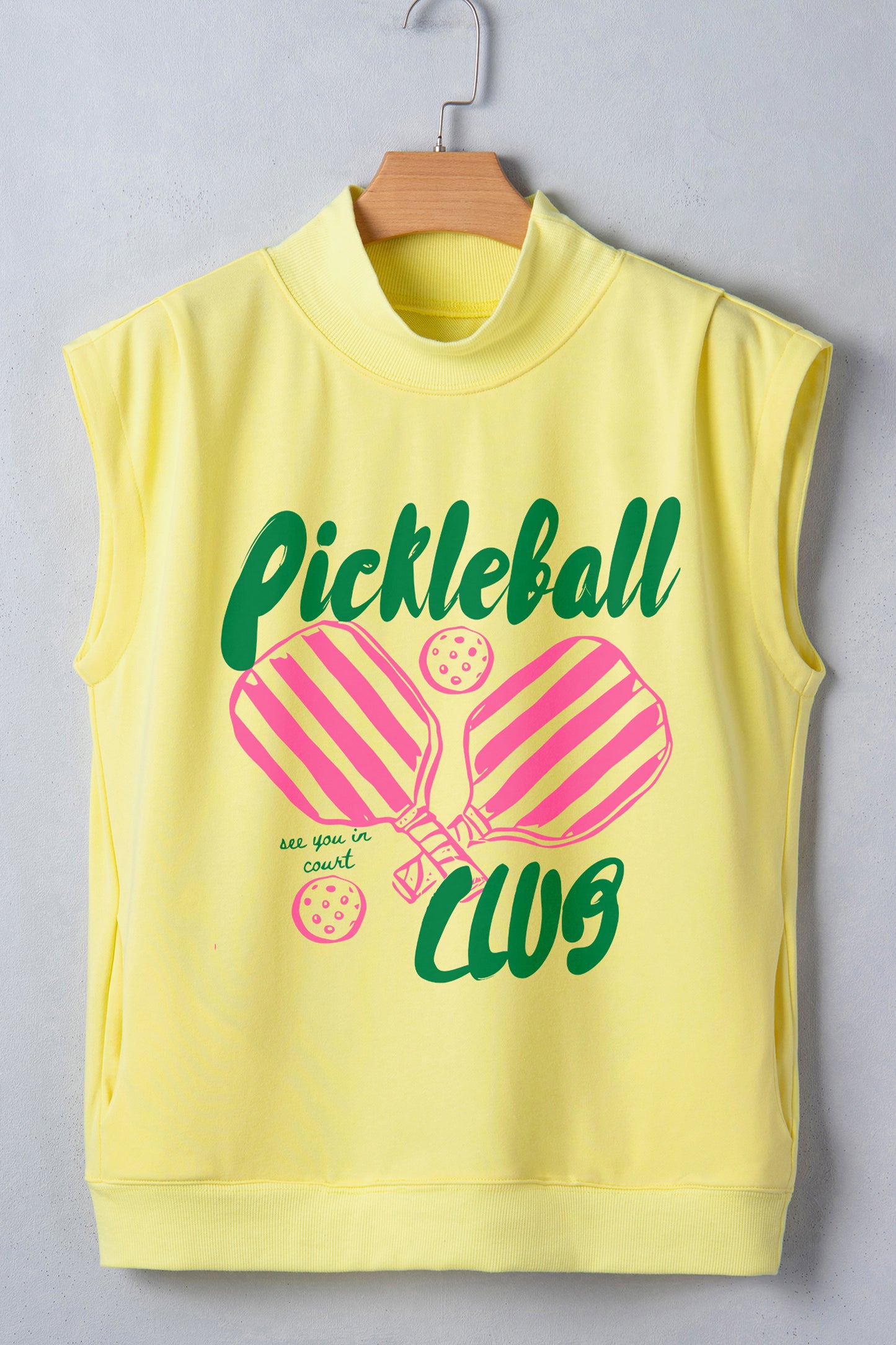 Rosé Rally Pickleball Top