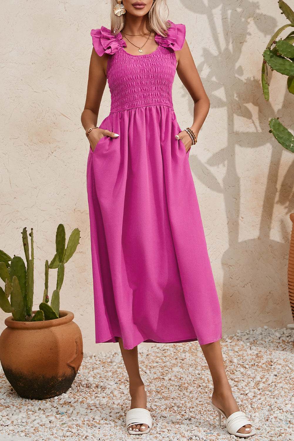 The Rosé Romance Maxi