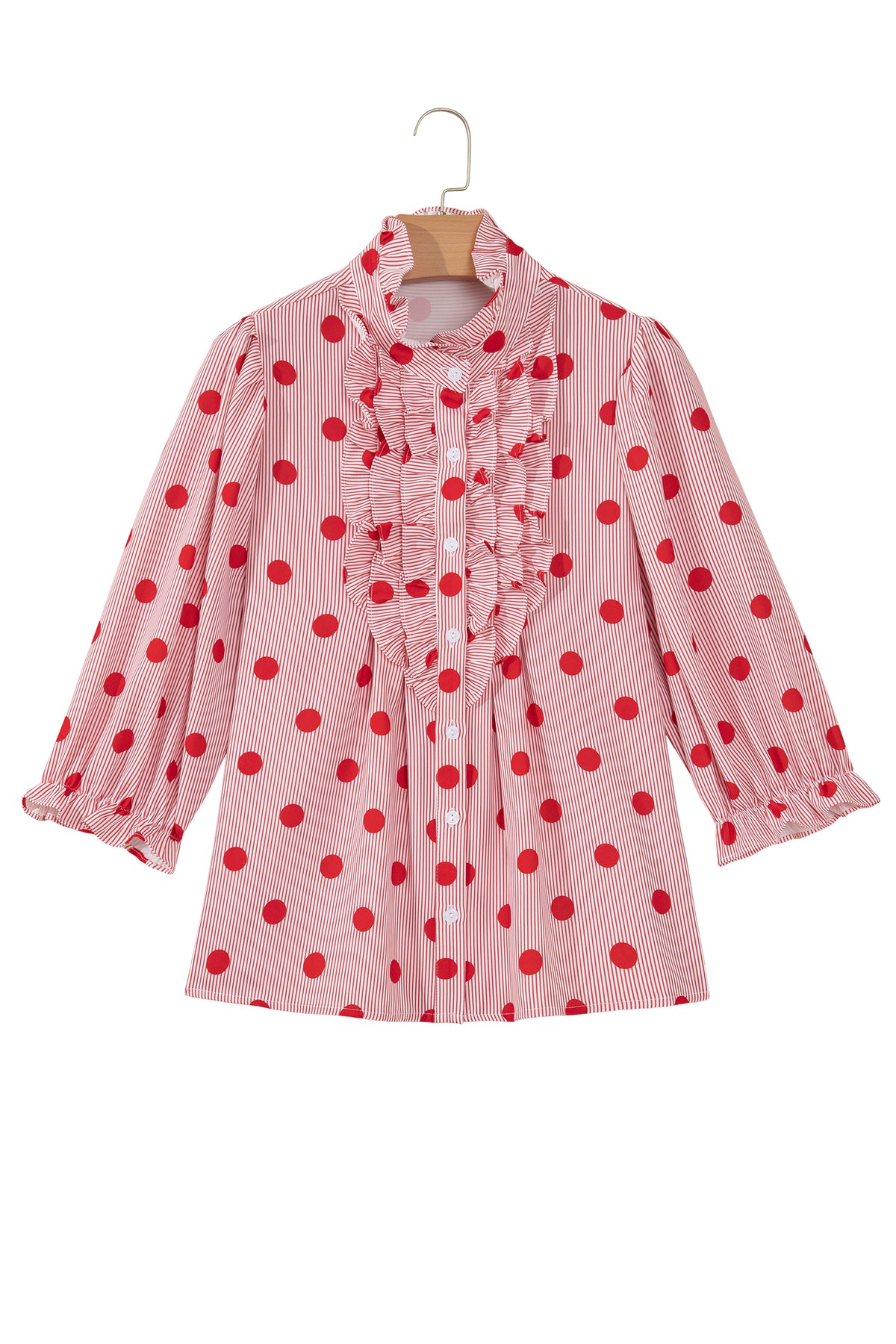 The Dot & Frill Blouse