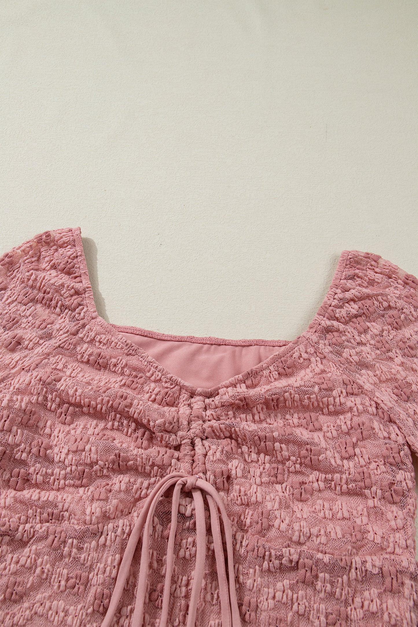 Rosé Romance Lace Top