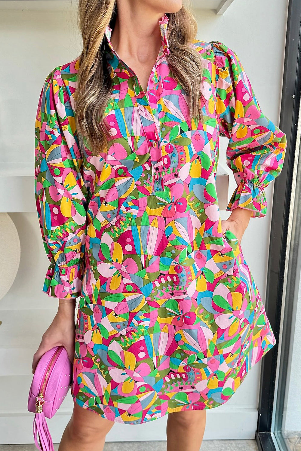 Palm Royale Shift Dress