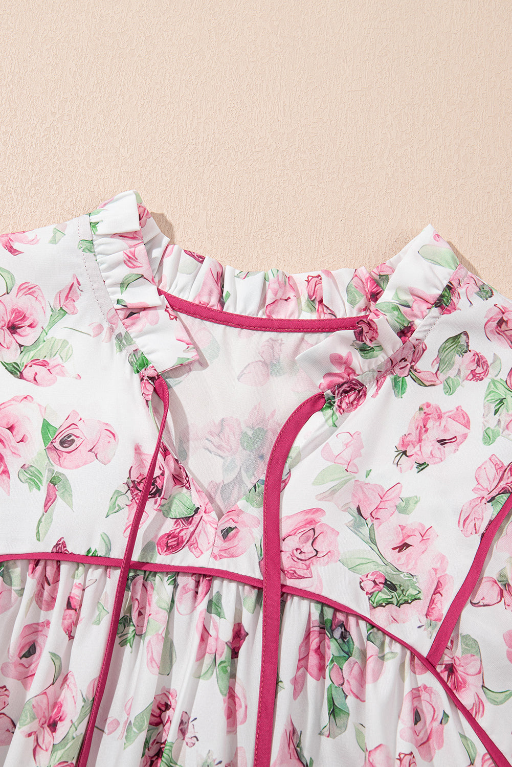 The Blush Garden Babydoll Dress