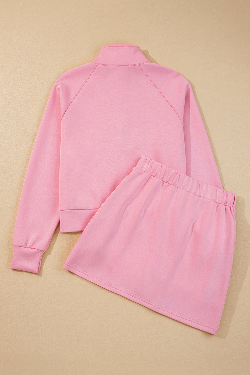 Rosy Retreat Half-Zip Set