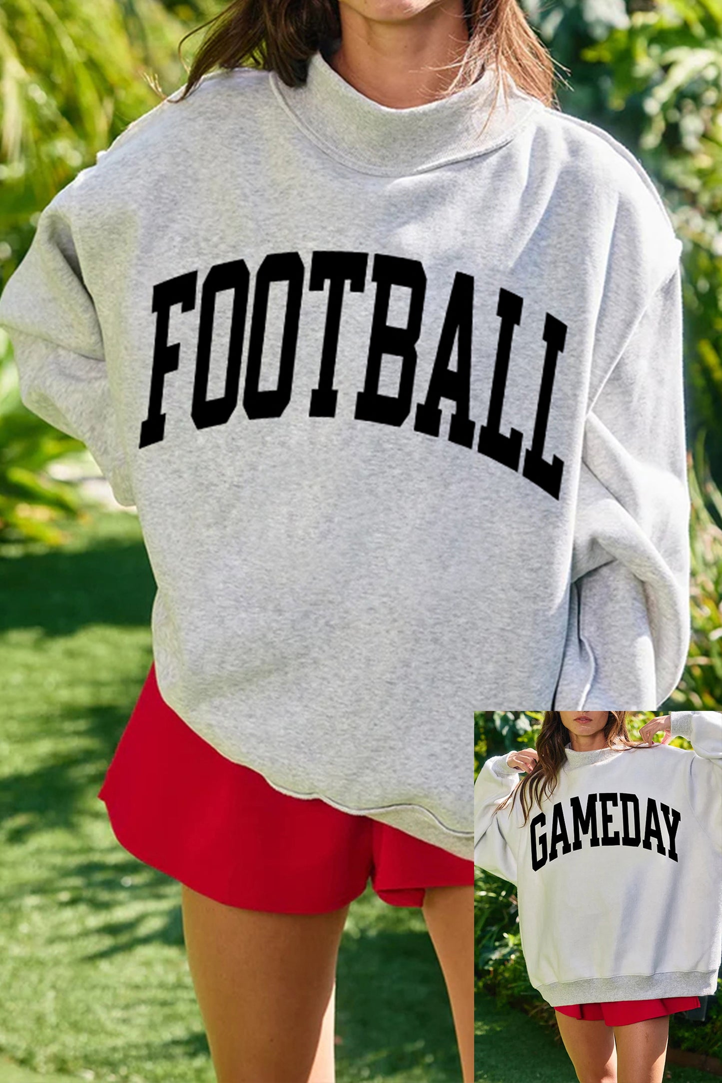 FOOTBALL GAMEDAY  Reversible Sweatshirt