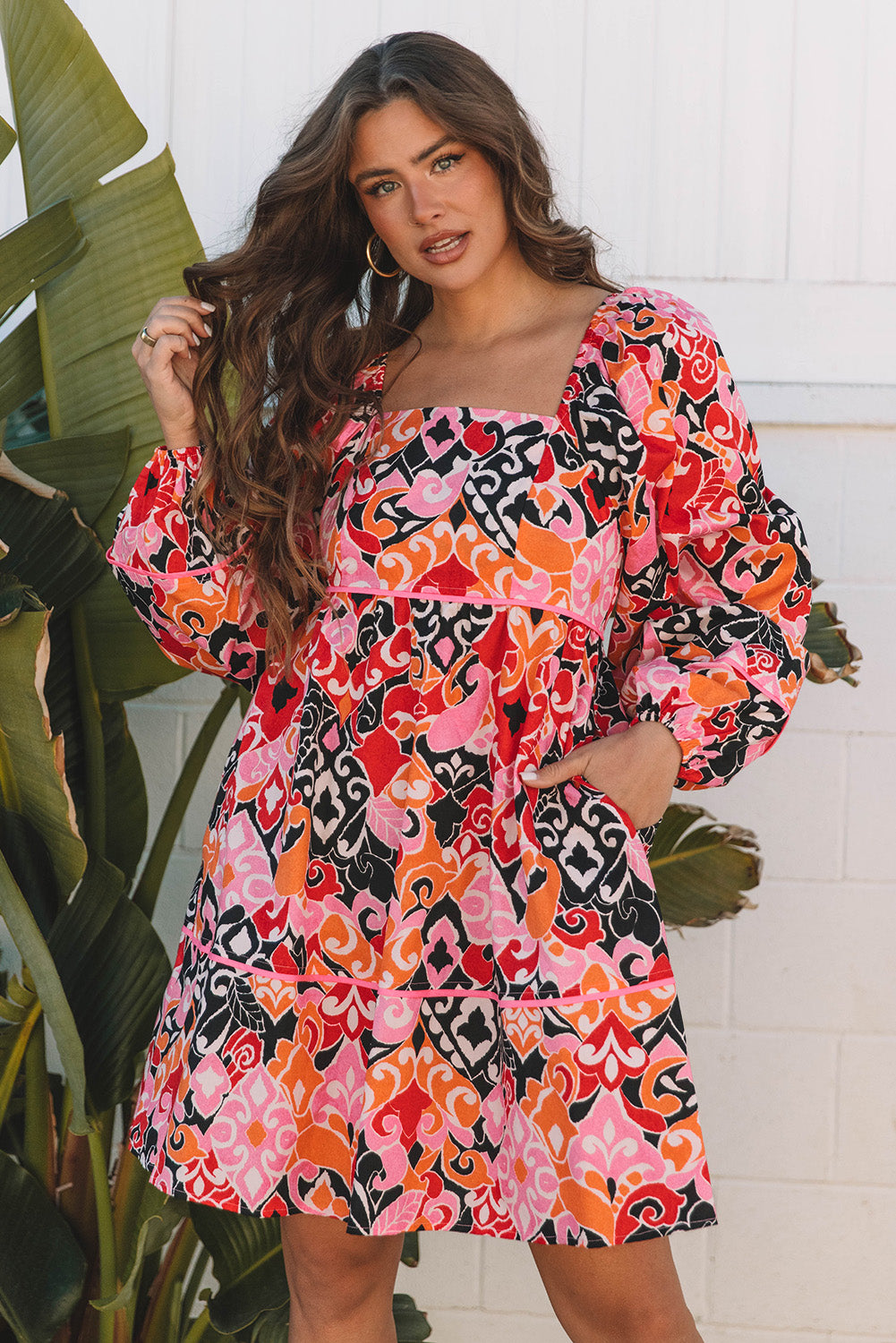 The Peony Palazzo Dress