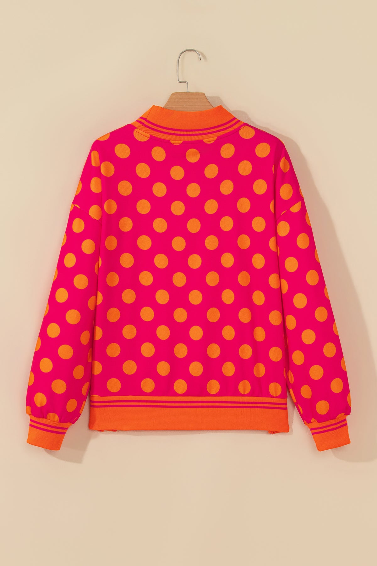 The Dot to Dot Mock Neck Sweatshirt
